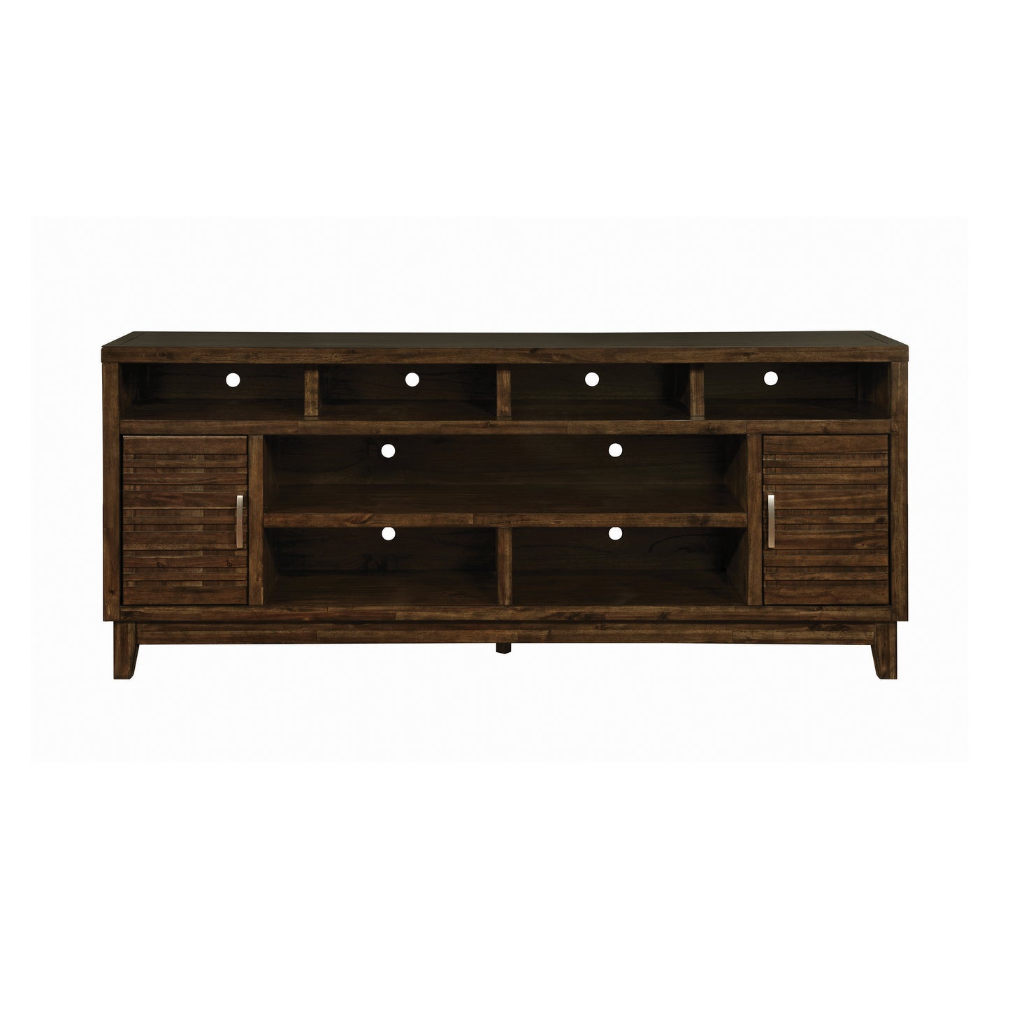 2-door Rectangular TV Console Rustic Mindy