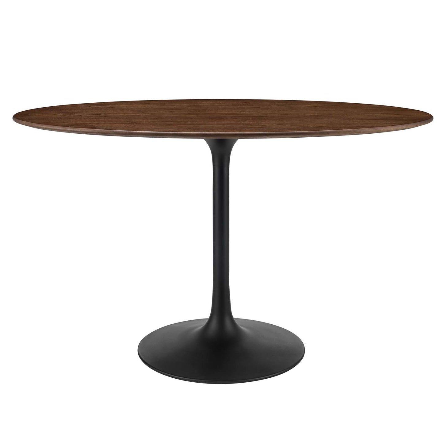 Lippa 48" Oval Walnut Dining Table
