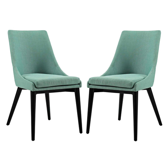 Viscount Dining Side Chair Fabric Set of 2