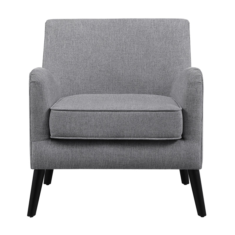 Upholstered Accent Chair with Reversible Seat Cushion