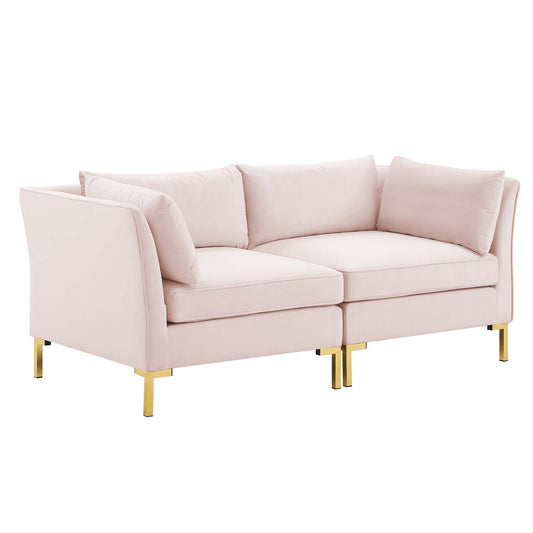 Ardent Performance Velvet Loveseat