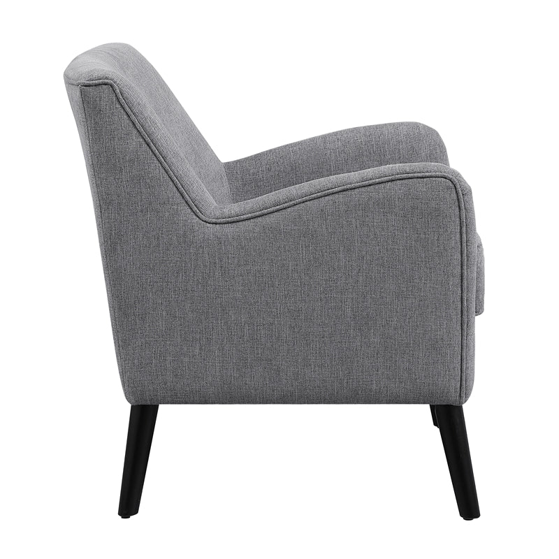 Upholstered Accent Chair with Reversible Seat Cushion