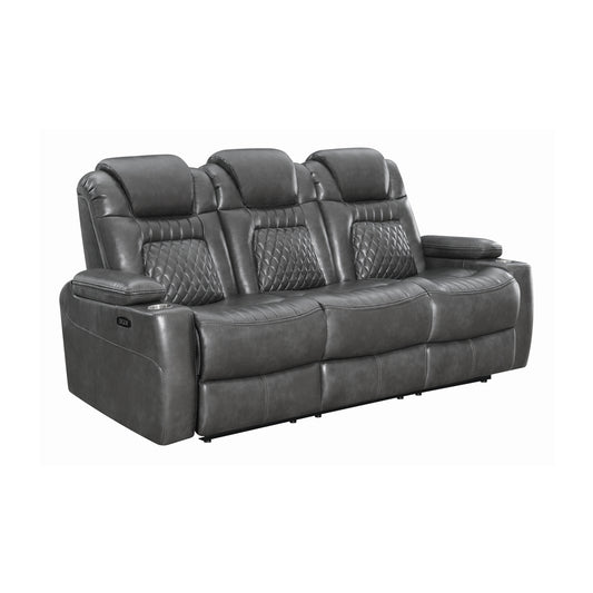 Korbach Upholstered Power^2 Sofa Charcoal