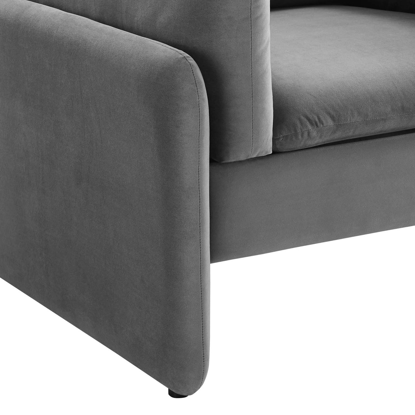 Indicate Performance Velvet Armchair