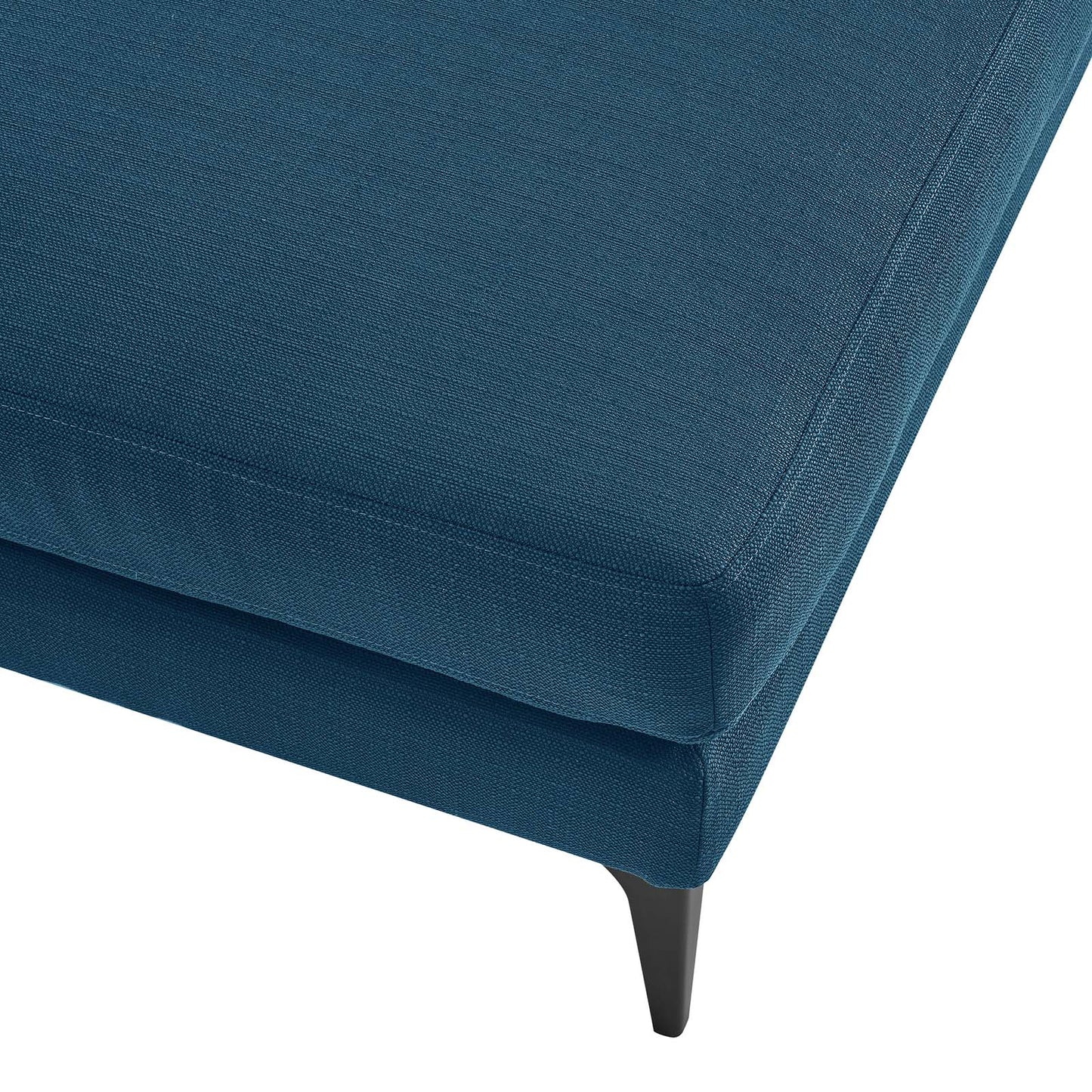 Evermore Upholstered Fabric Ottoman