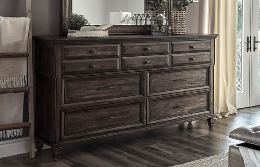 Avenue 8-drawer Dresser Weathered Burnished Brown