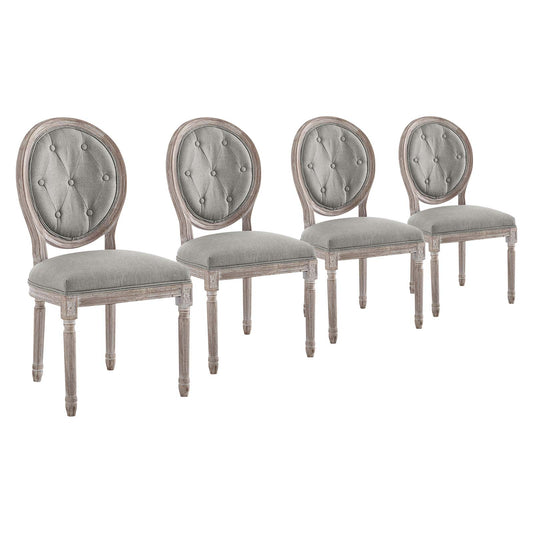 Arise Dining Side Chair Upholstered Fabric Set of 4