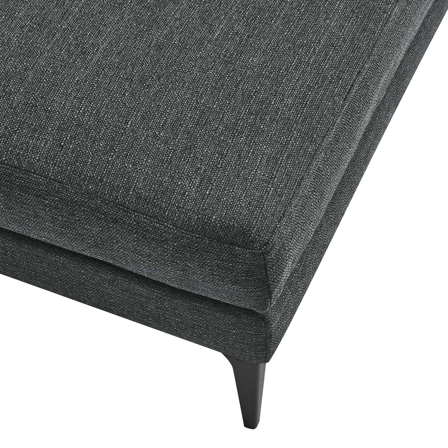 Evermore Upholstered Fabric Ottoman