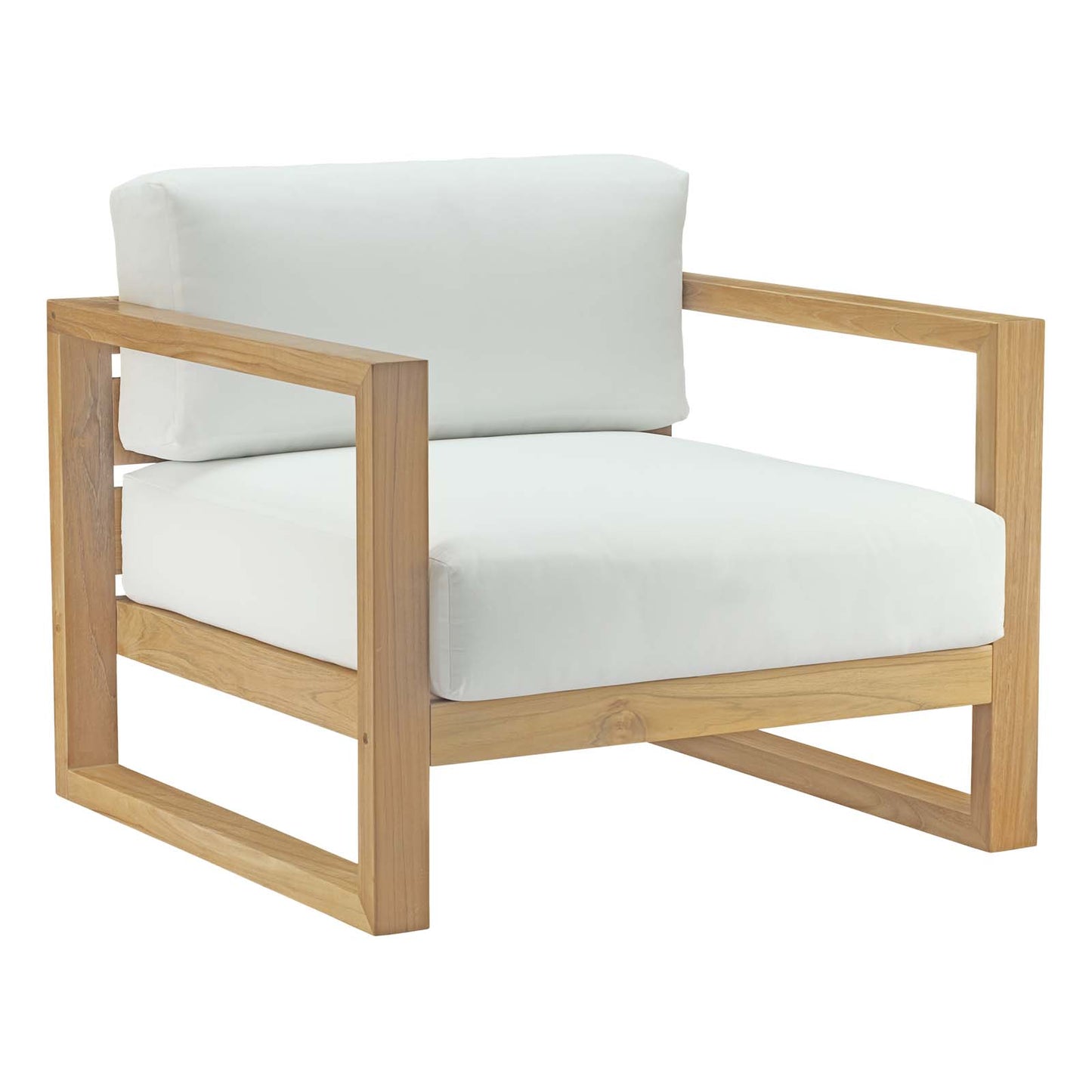 Upland Outdoor Patio Teak Armchair