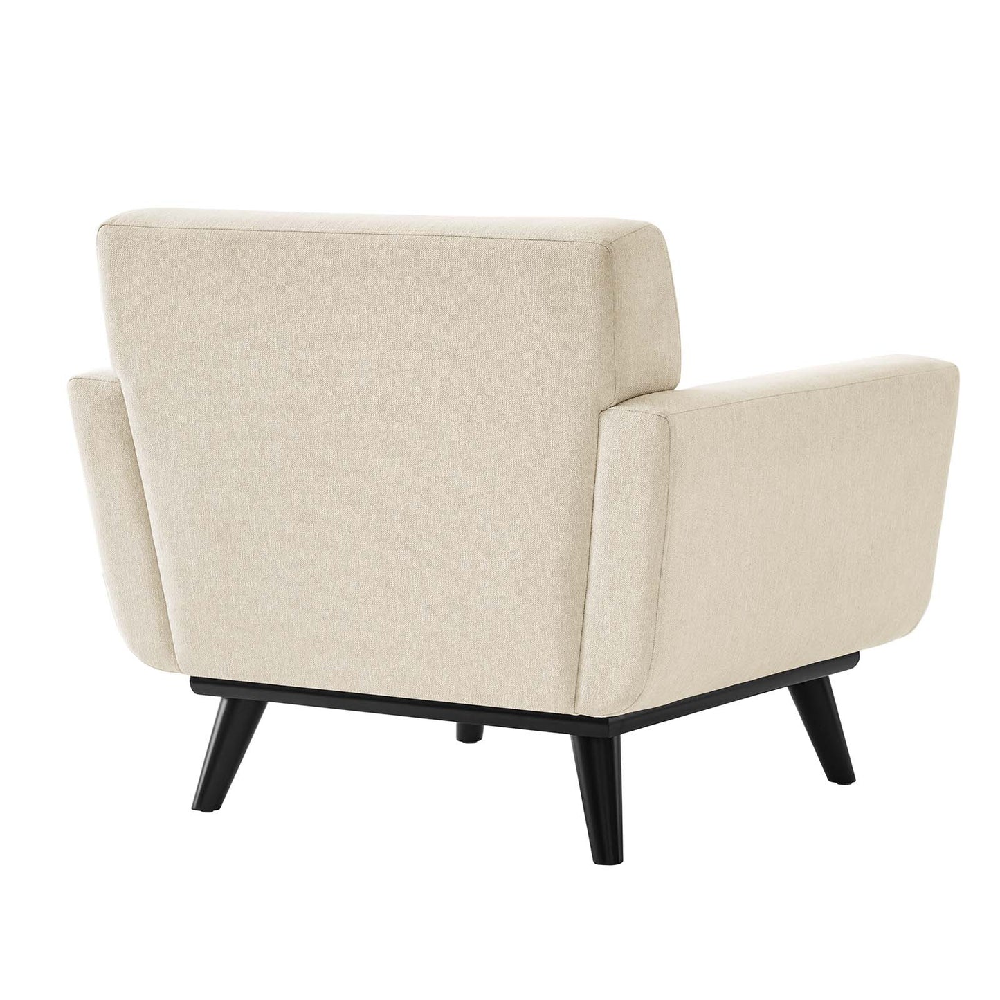 Engage Herringbone Fabric Armchair