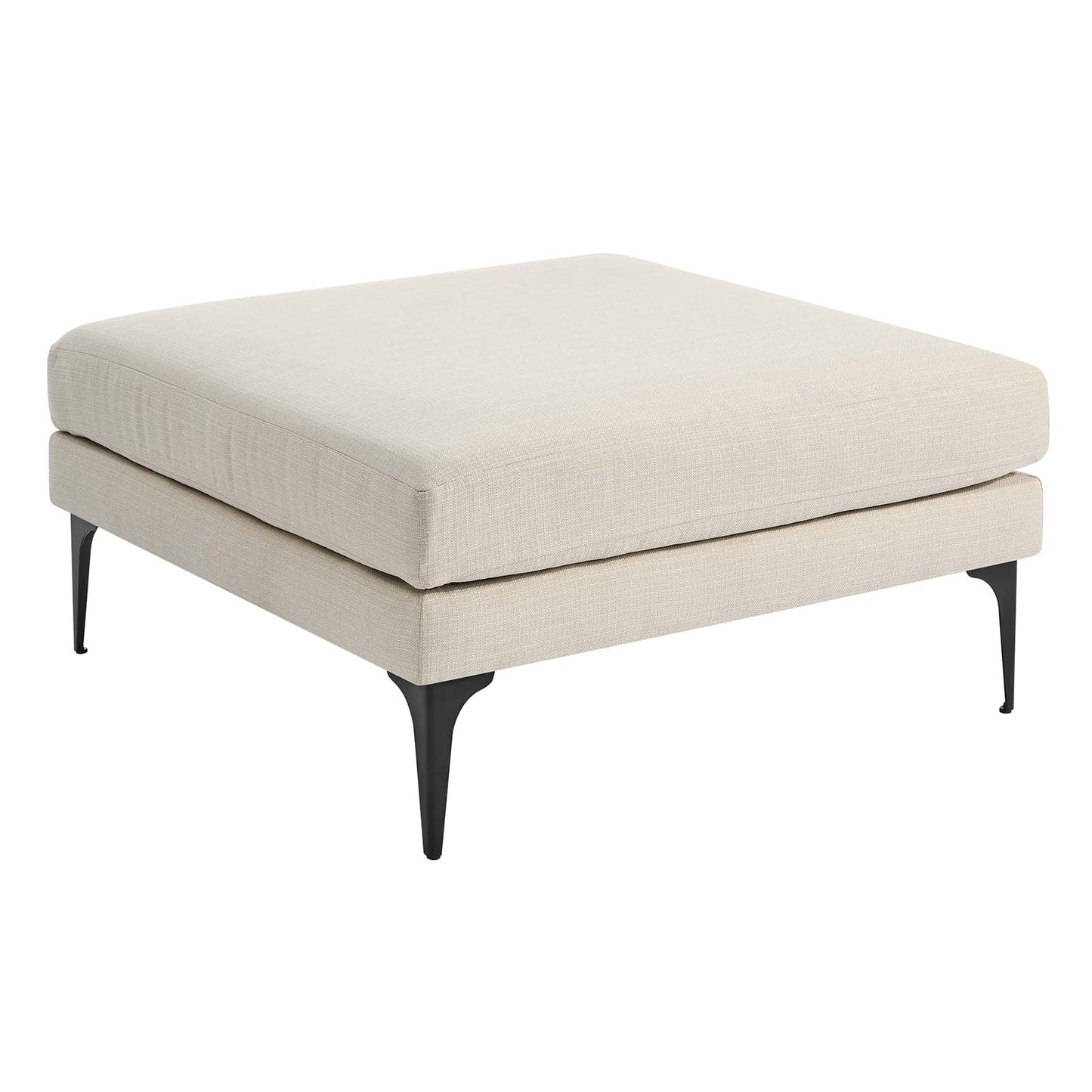 Evermore Upholstered Fabric Ottoman