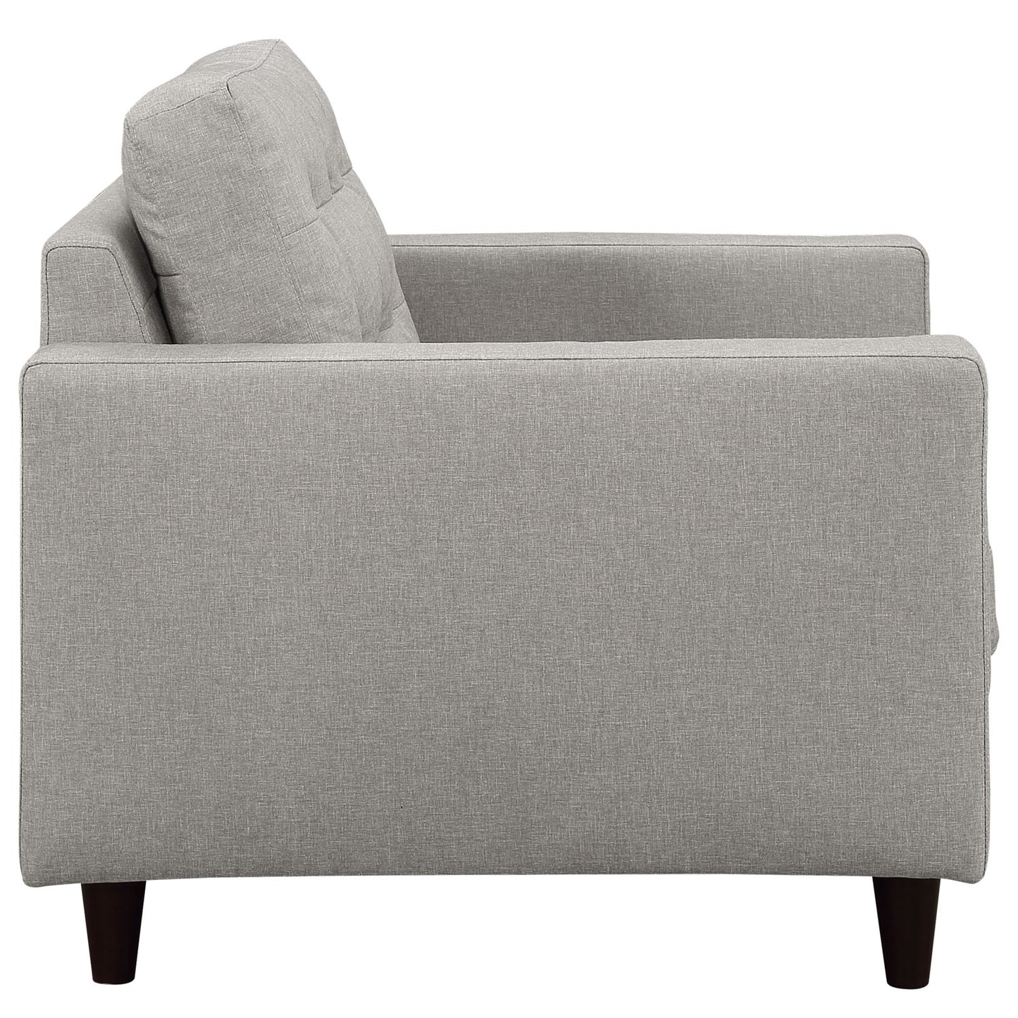 Empress Upholstered Fabric Armchair