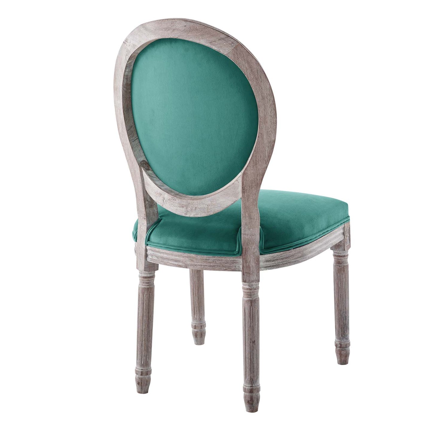 Emanate Vintage French Performance Velvet Dining Side Chair