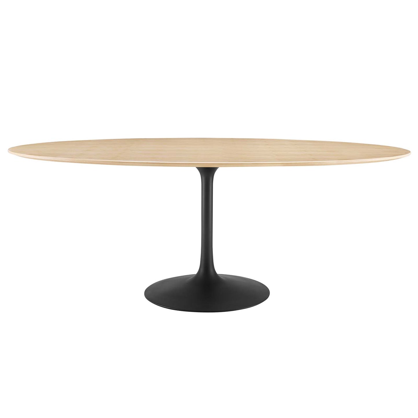Lippa 78" Wood Oval Dining Table