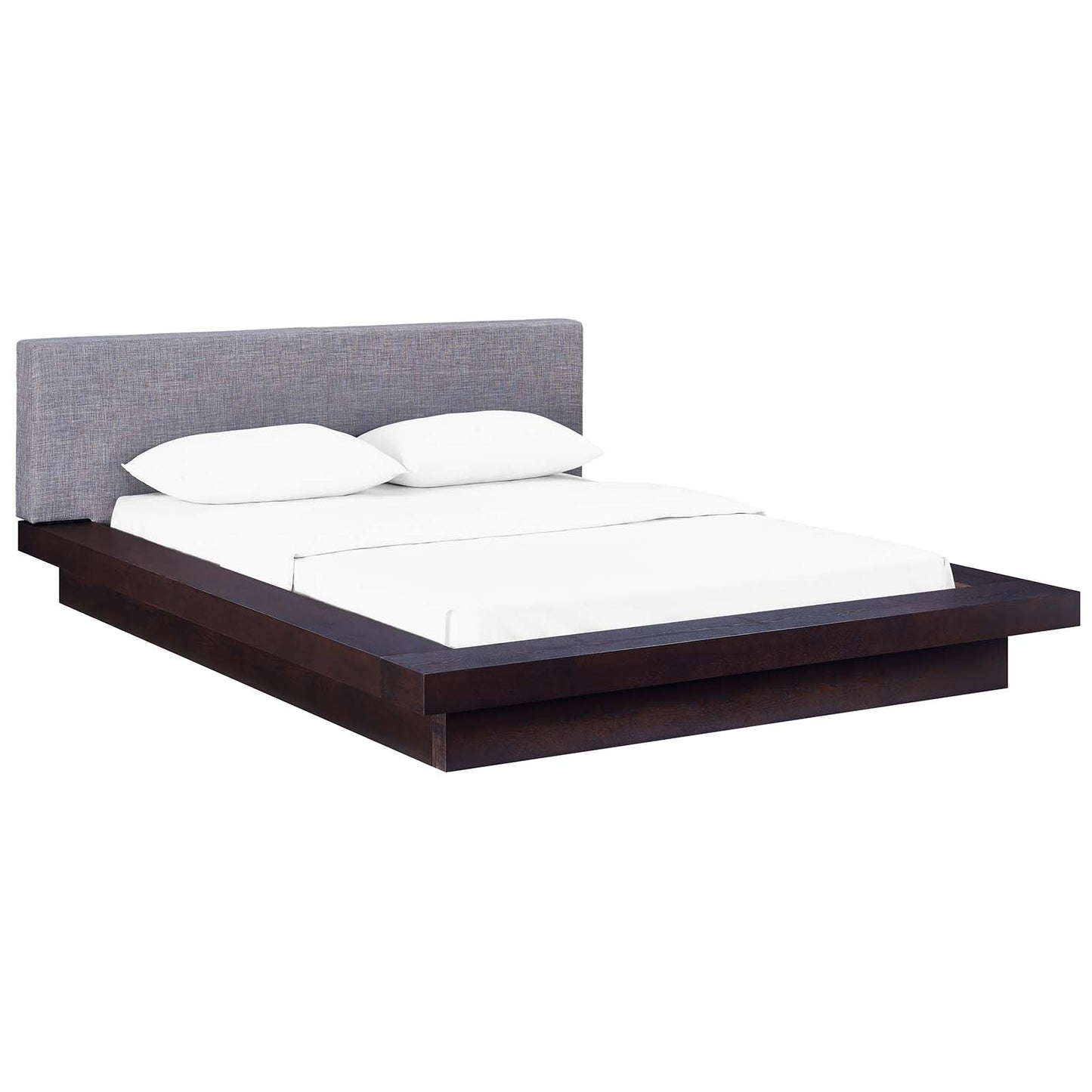 Freja Queen Fabric Platform Bed