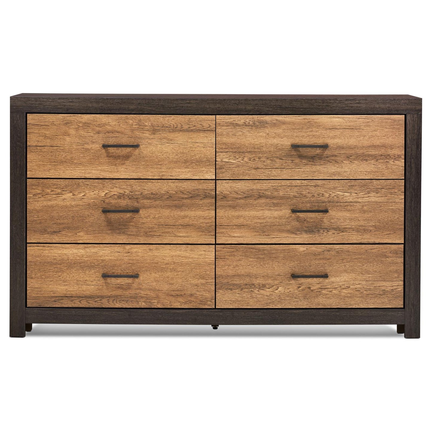 Dewcrest 6-drawer Dresser Caramel and Licorice