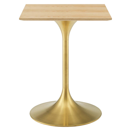 Lippa 24" Square Wood Dining Table