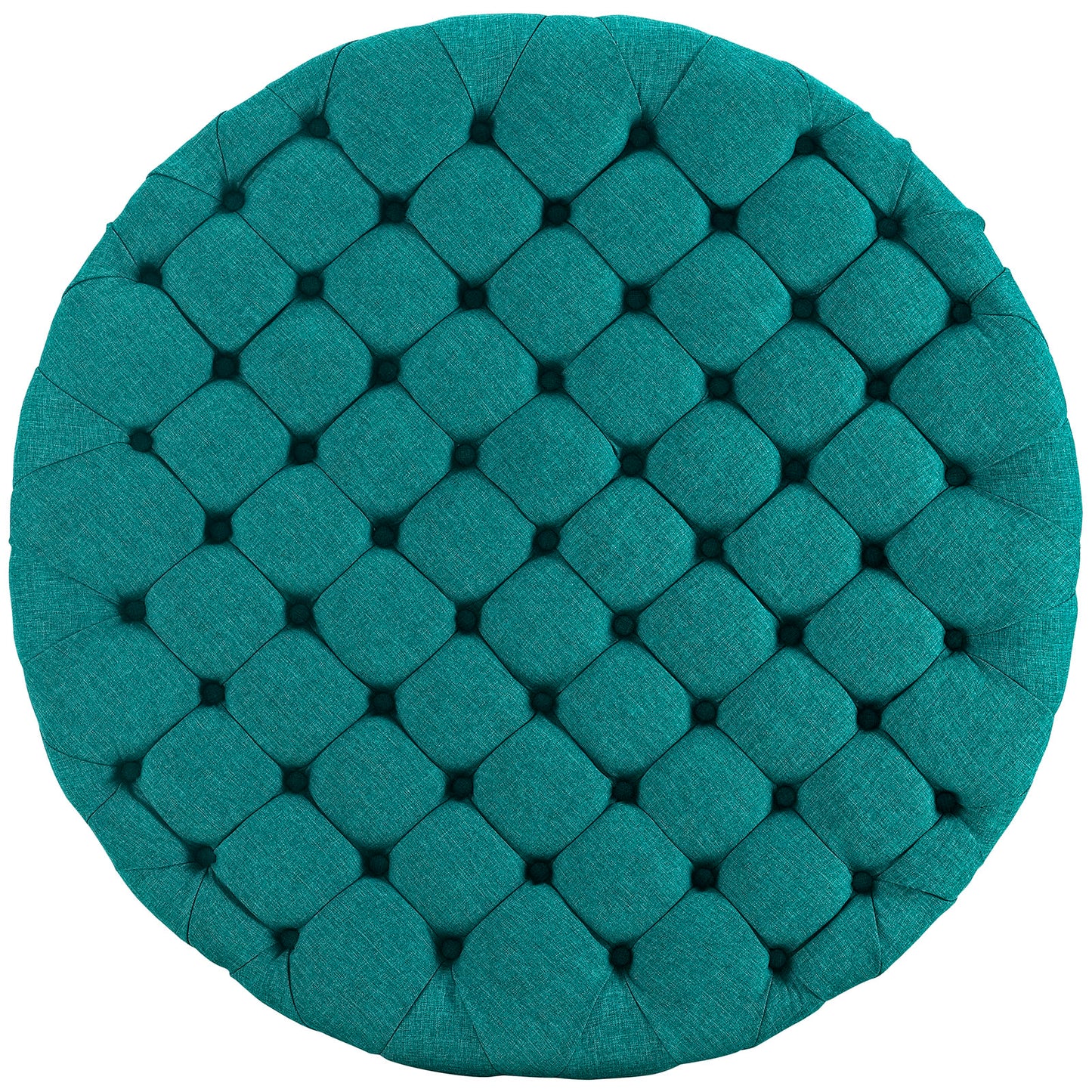 Amour Upholstered Fabric Ottoman