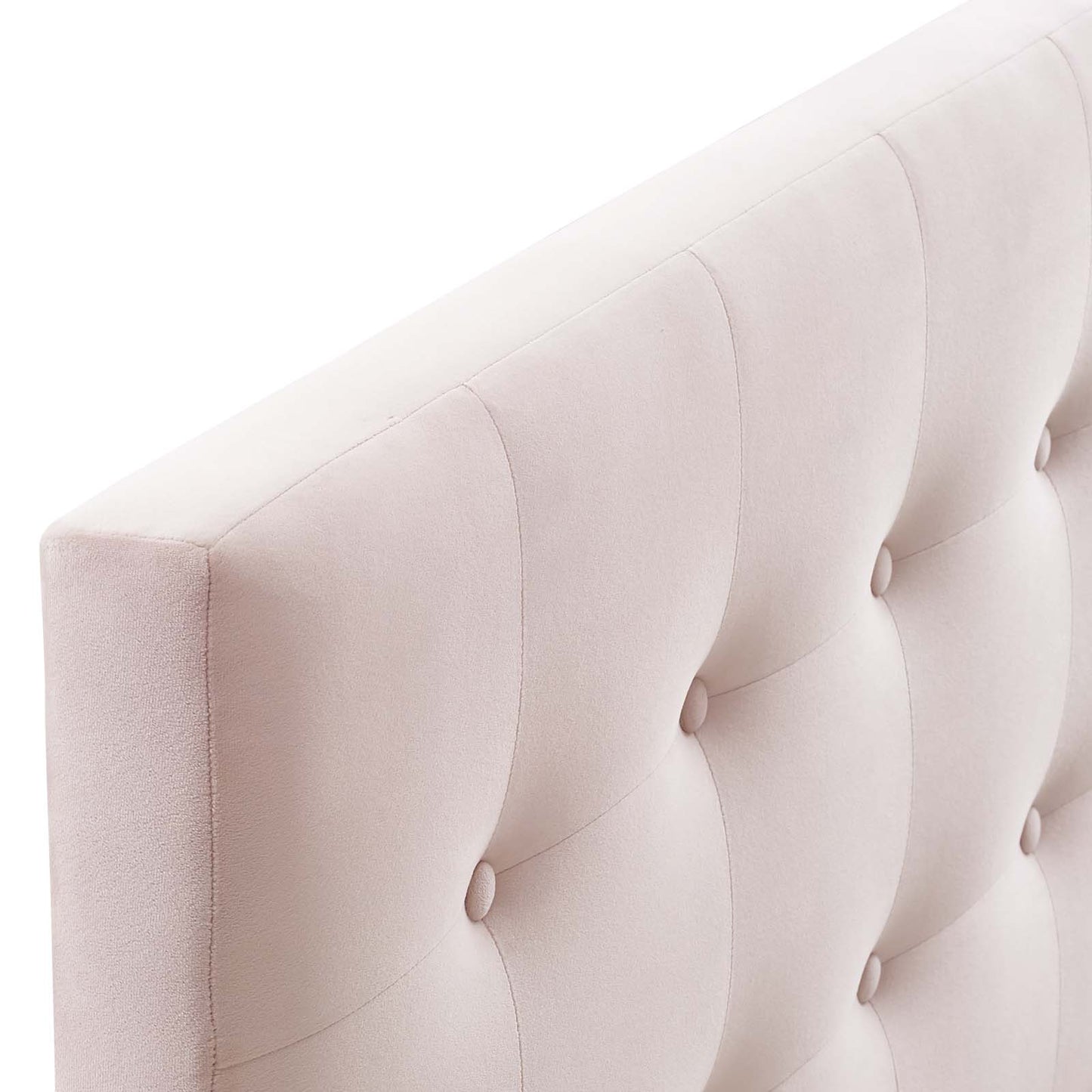 Emily Full Biscuit Tufted Performance Velvet Headboard