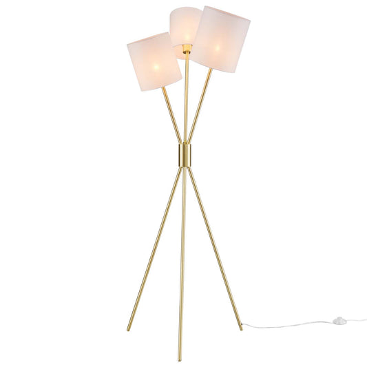 Alexa 3-Light Floor Lamp