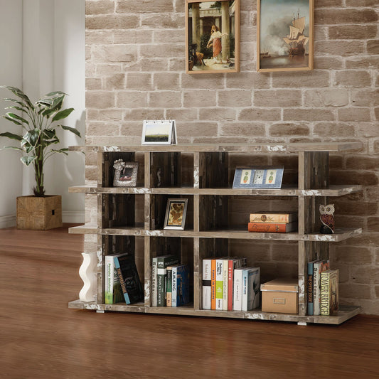 Santos 3-tier Open Bookcase Salvaged Cabin