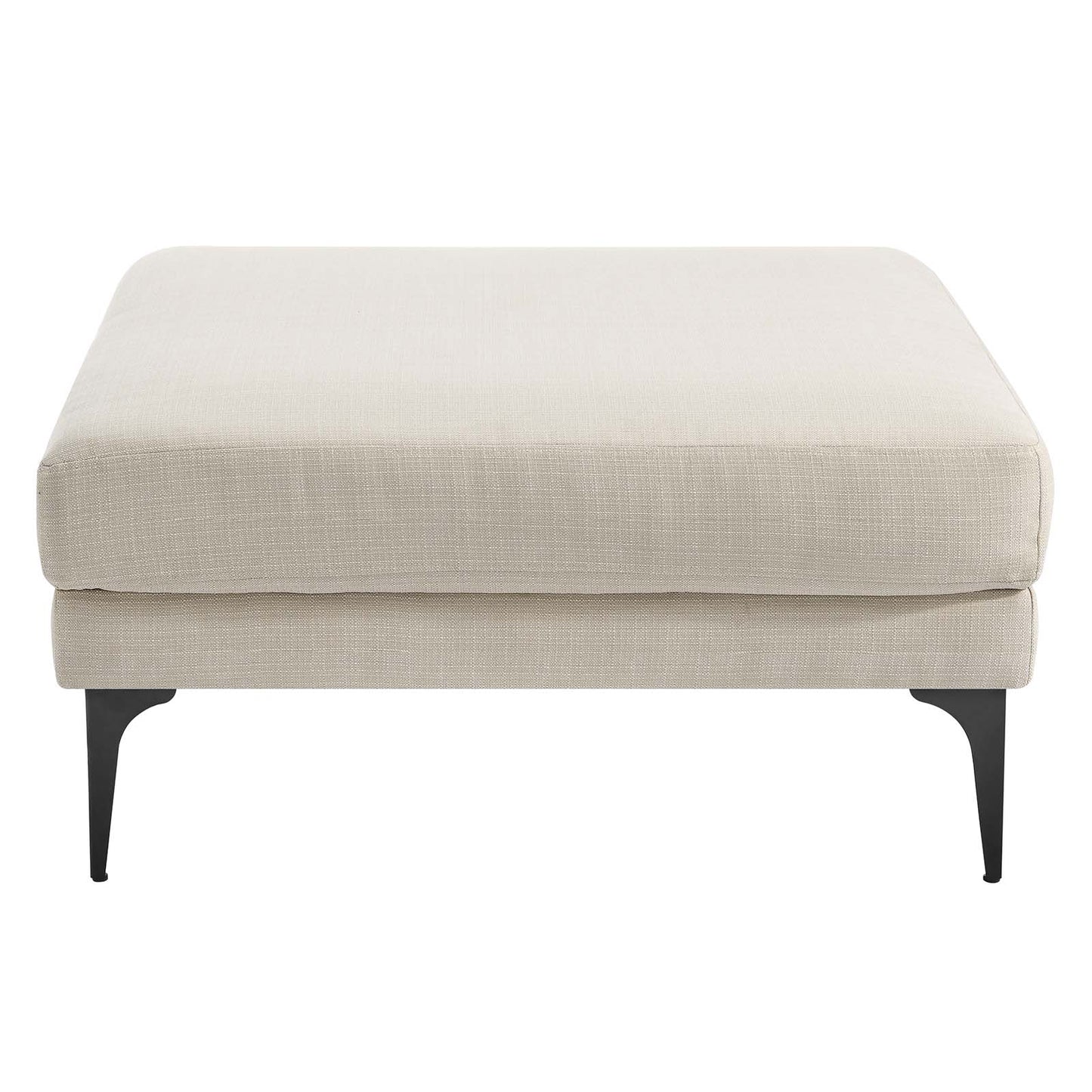 Evermore Upholstered Fabric Ottoman