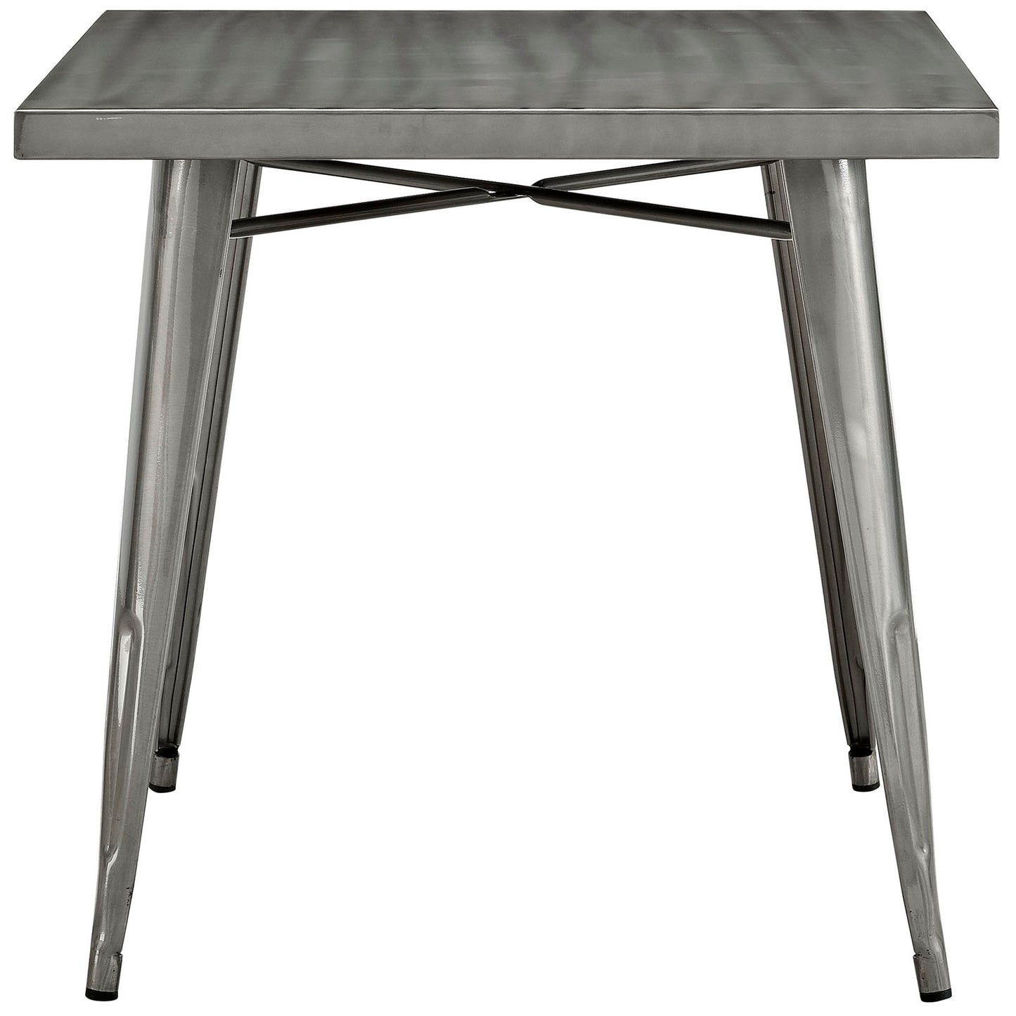 Alacrity Square Metal Dining Table