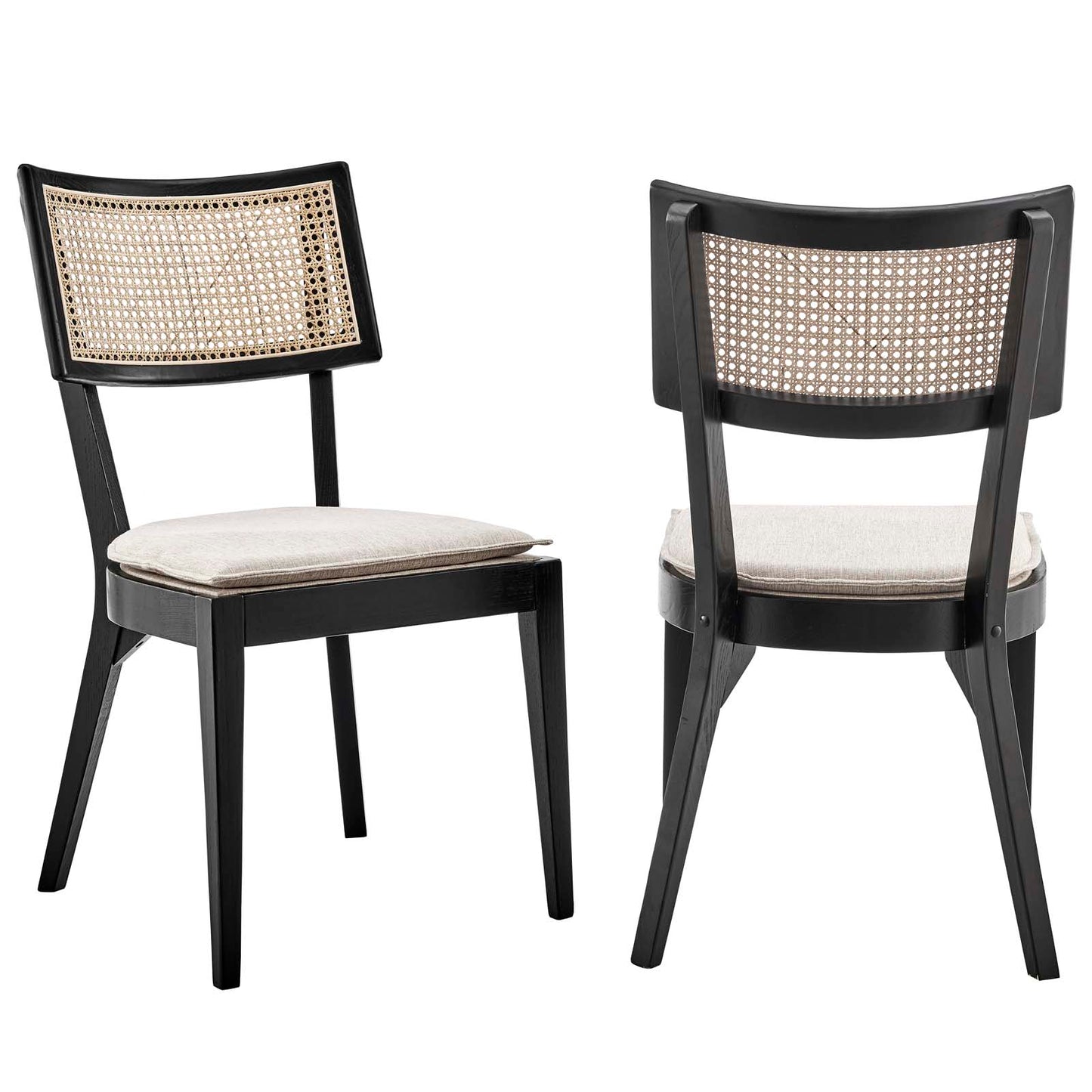 Caledonia Wood Dining Chair Set of 2