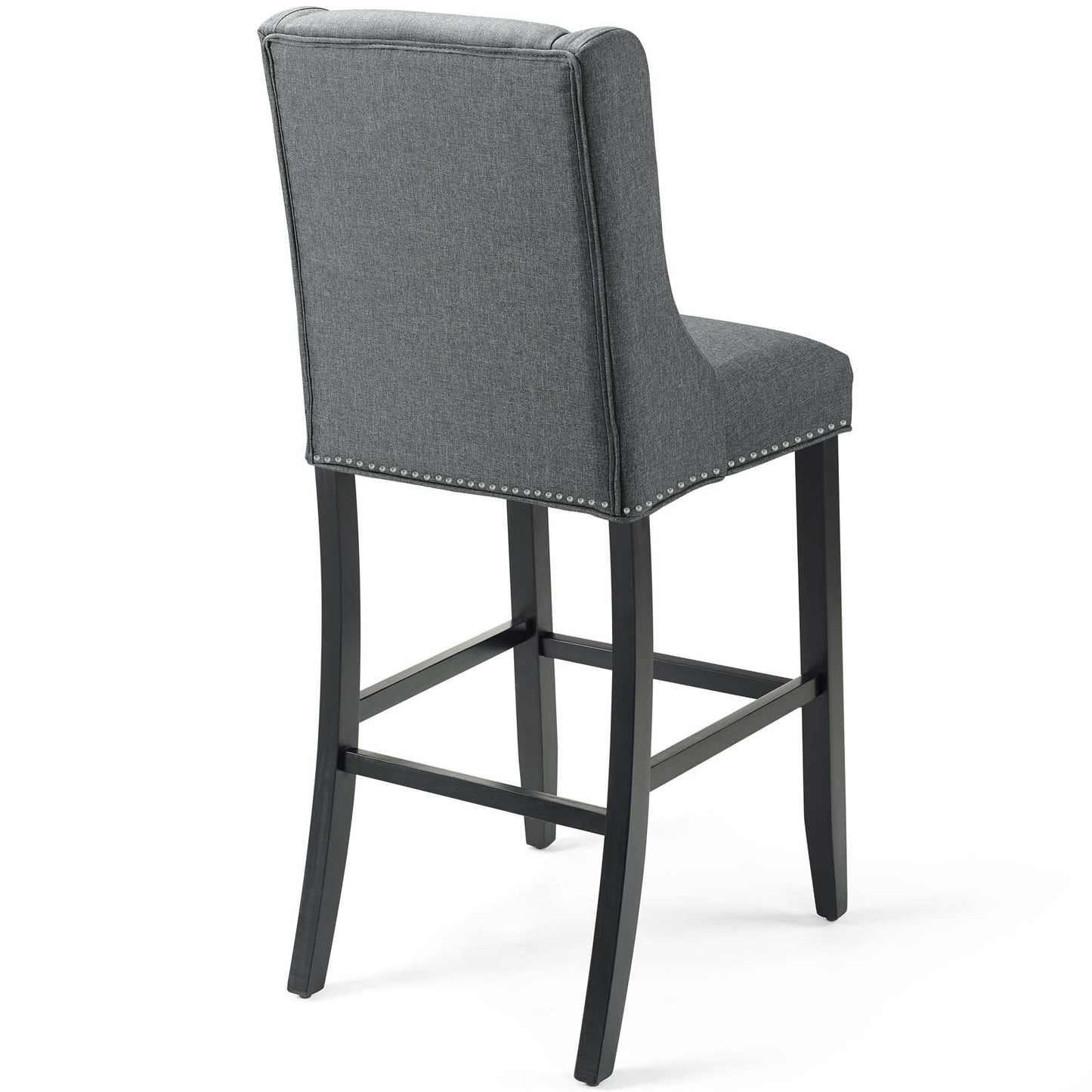 Baron Upholstered Fabric Bar Stool