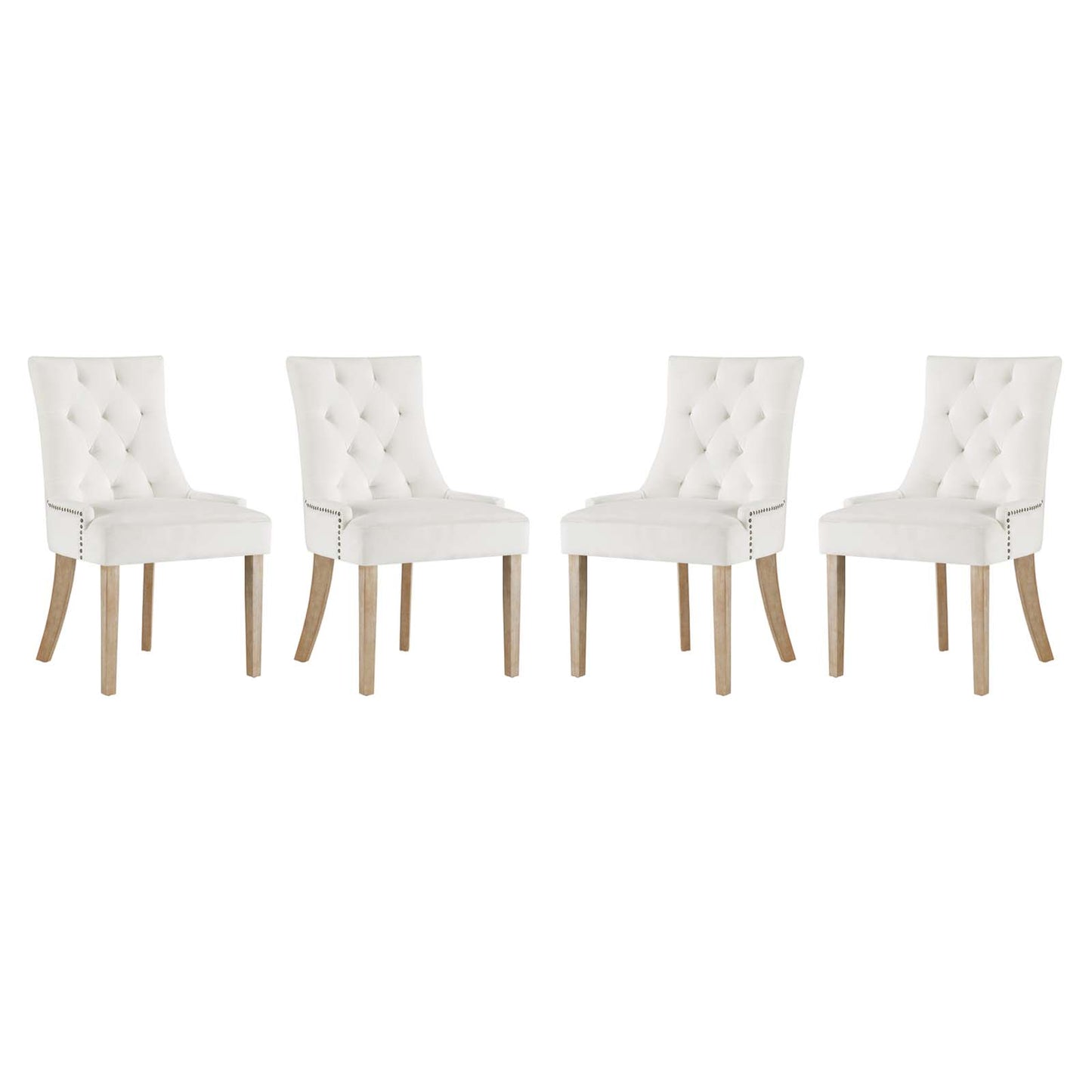 Pose Dining Chair Performance Velvet Set of 4