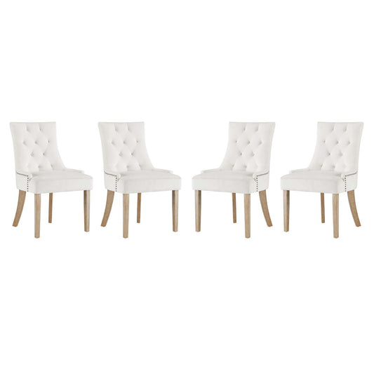 Pose Dining Chair Performance Velvet Set of 4