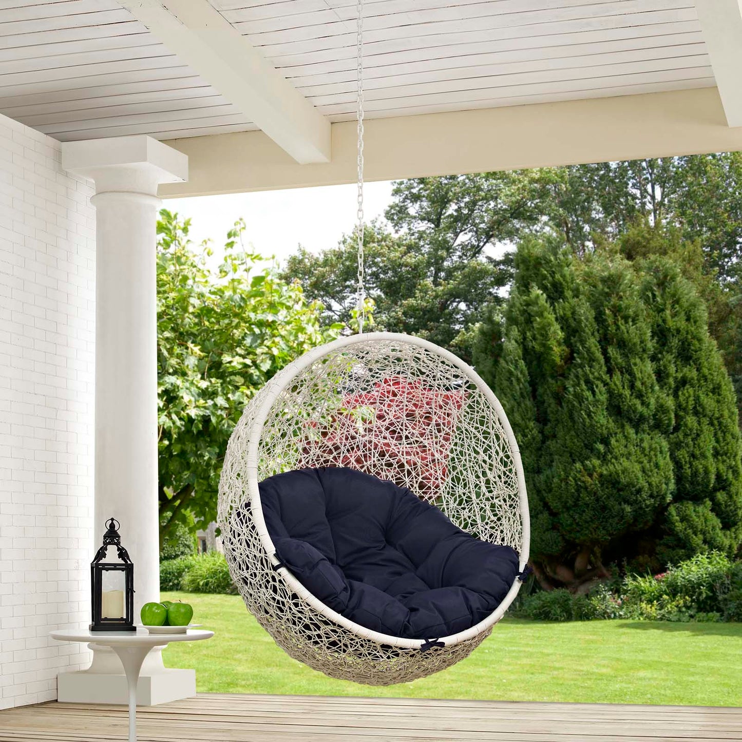 Hide Outdoor Patio Swing Chair Without Stand