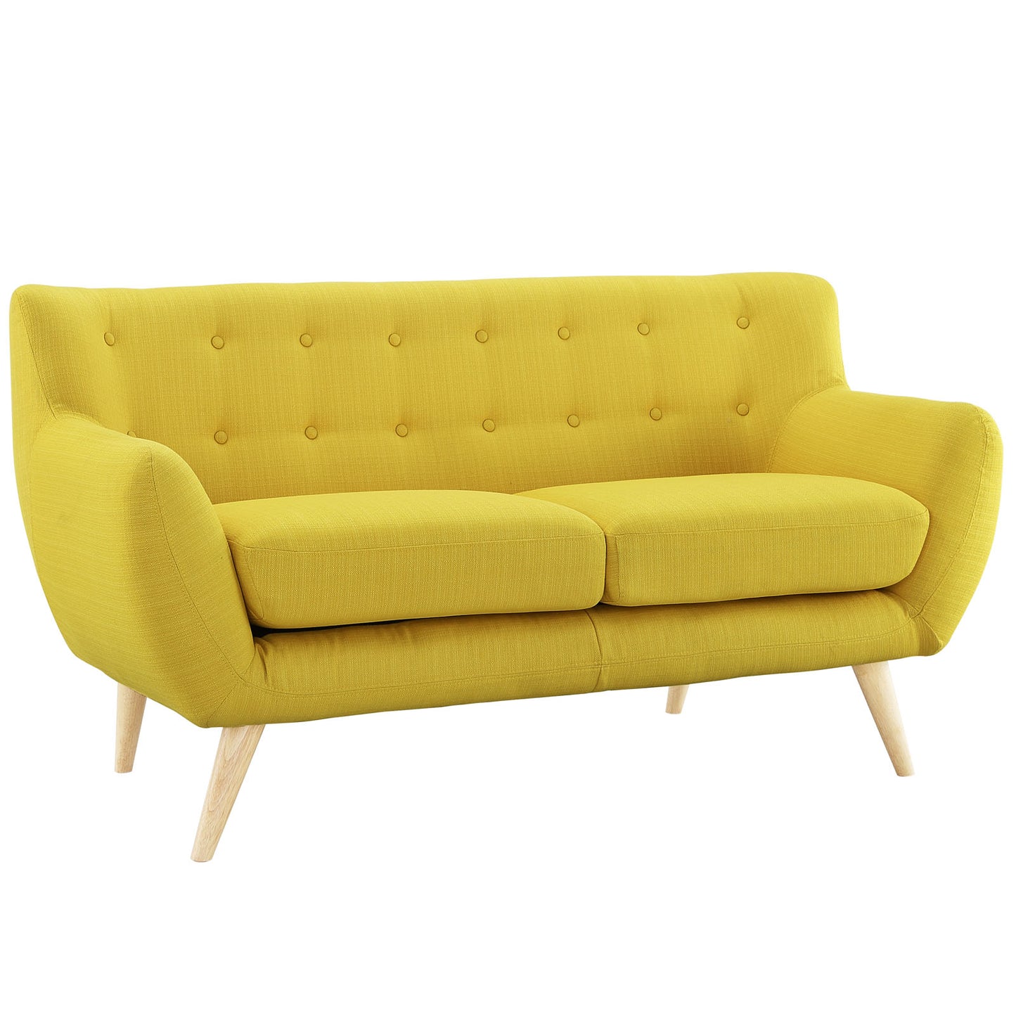 Remark Upholstered Fabric Loveseat