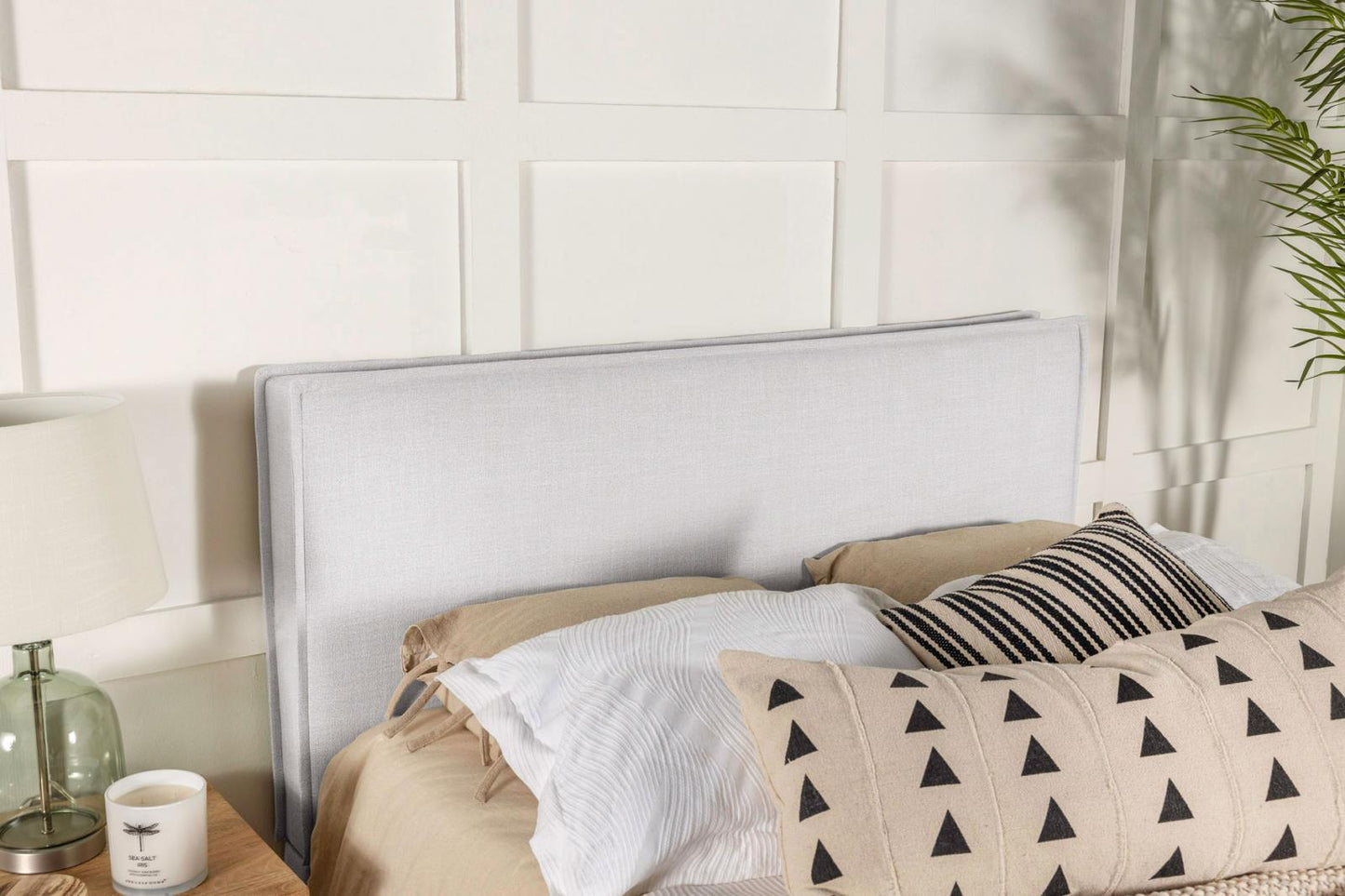 Izzy Upholstered Headboard Sand