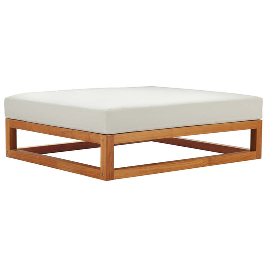 Newbury Outdoor Patio Premium Grade A Teak Wood Ottoman