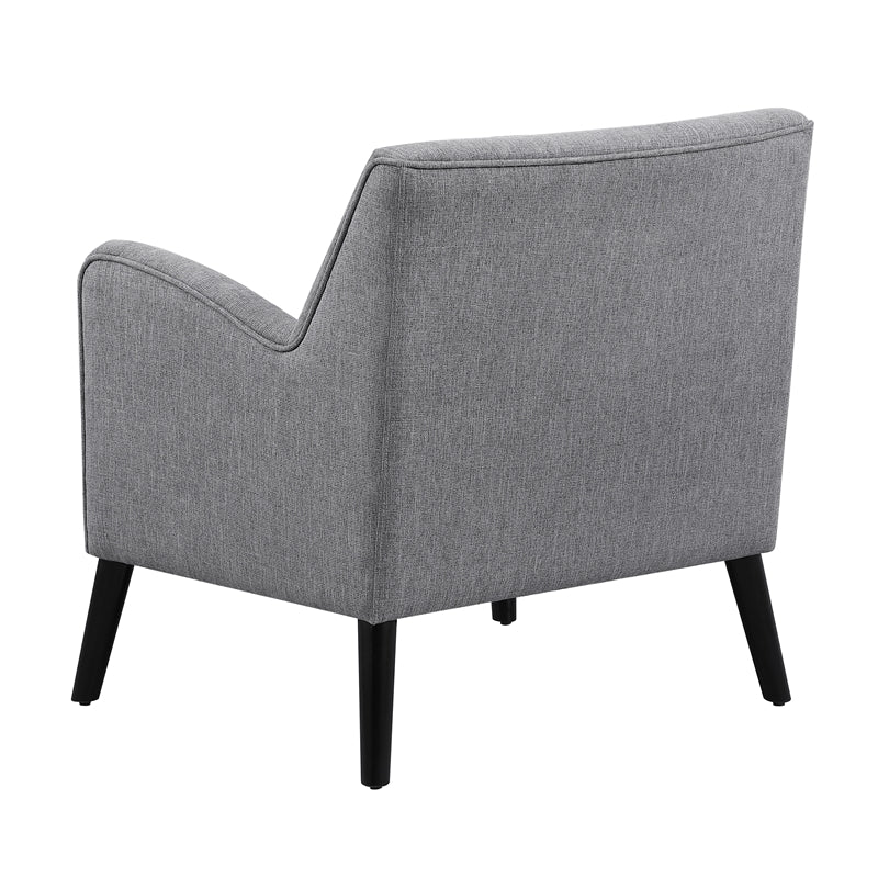 Upholstered Accent Chair with Reversible Seat Cushion