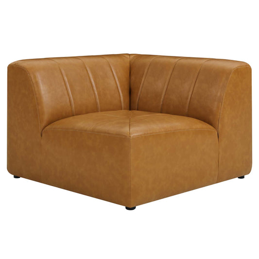 Bartlett Vegan Leather Corner Chair