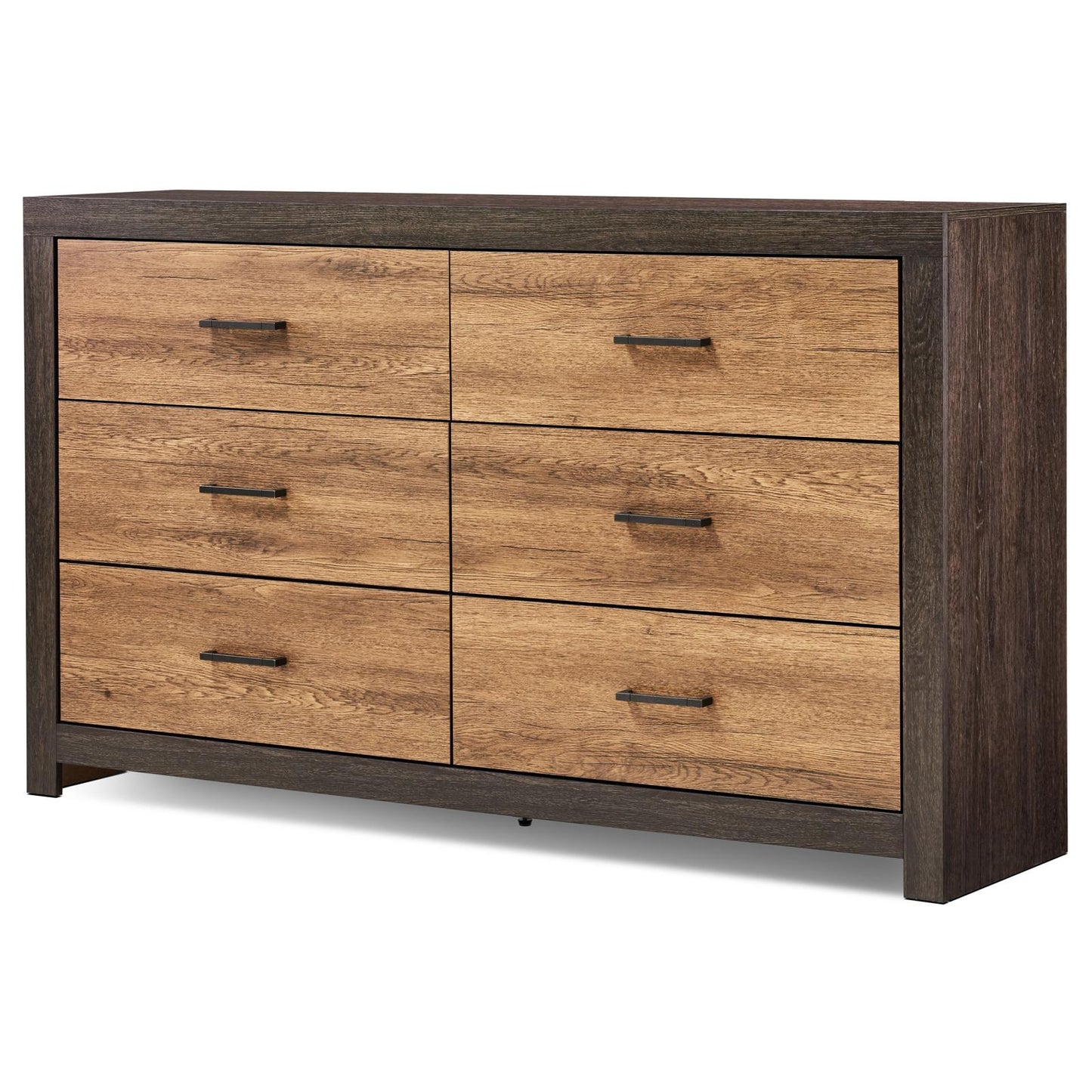 Dewcrest 6-drawer Dresser Caramel and Licorice