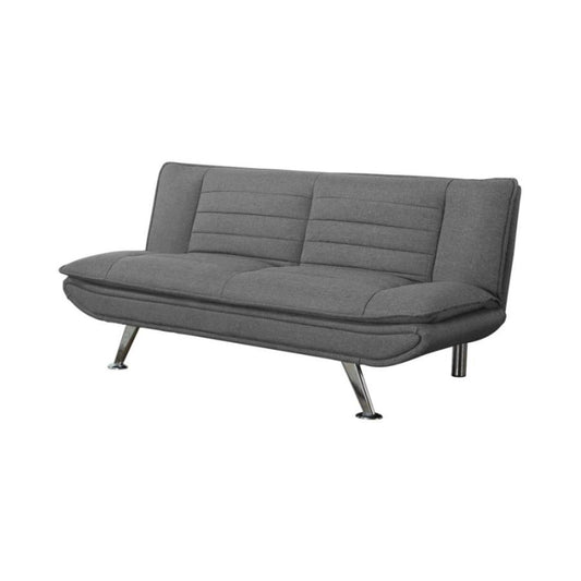 Julian Upholstered Sofa Bed with Pillow-top Seating Grey