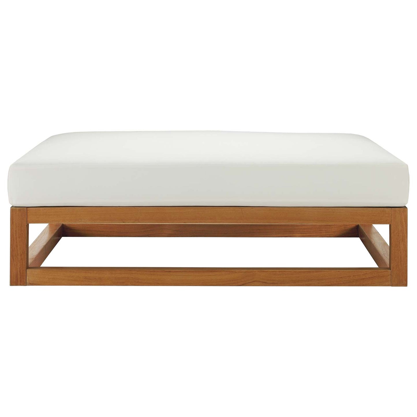 Newbury Outdoor Patio Premium Grade A Teak Wood Ottoman