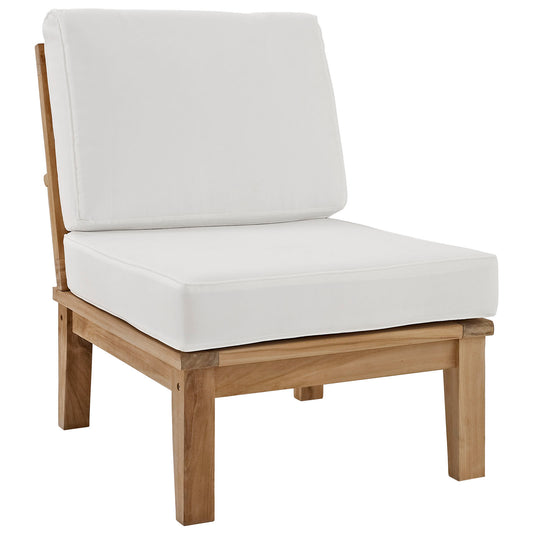 Marina Armless Outdoor Patio Teak Sofa