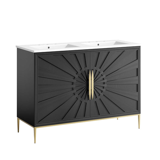 Awaken 48" Double Sink Bathroom Vanity