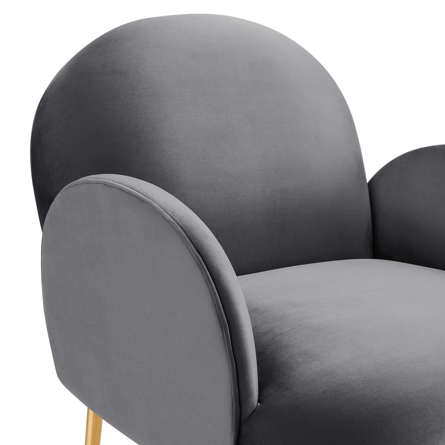 Transcend Performance Velvet Armchair