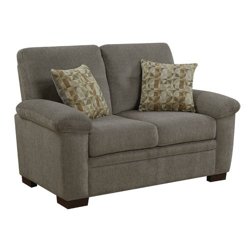 Fairbairn Upholstered Loveseat Oatmeal