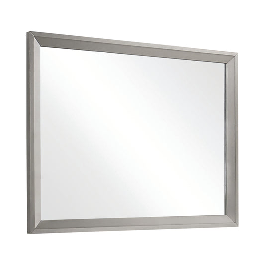 Ramon Dresser Mirror Metallic Sterling