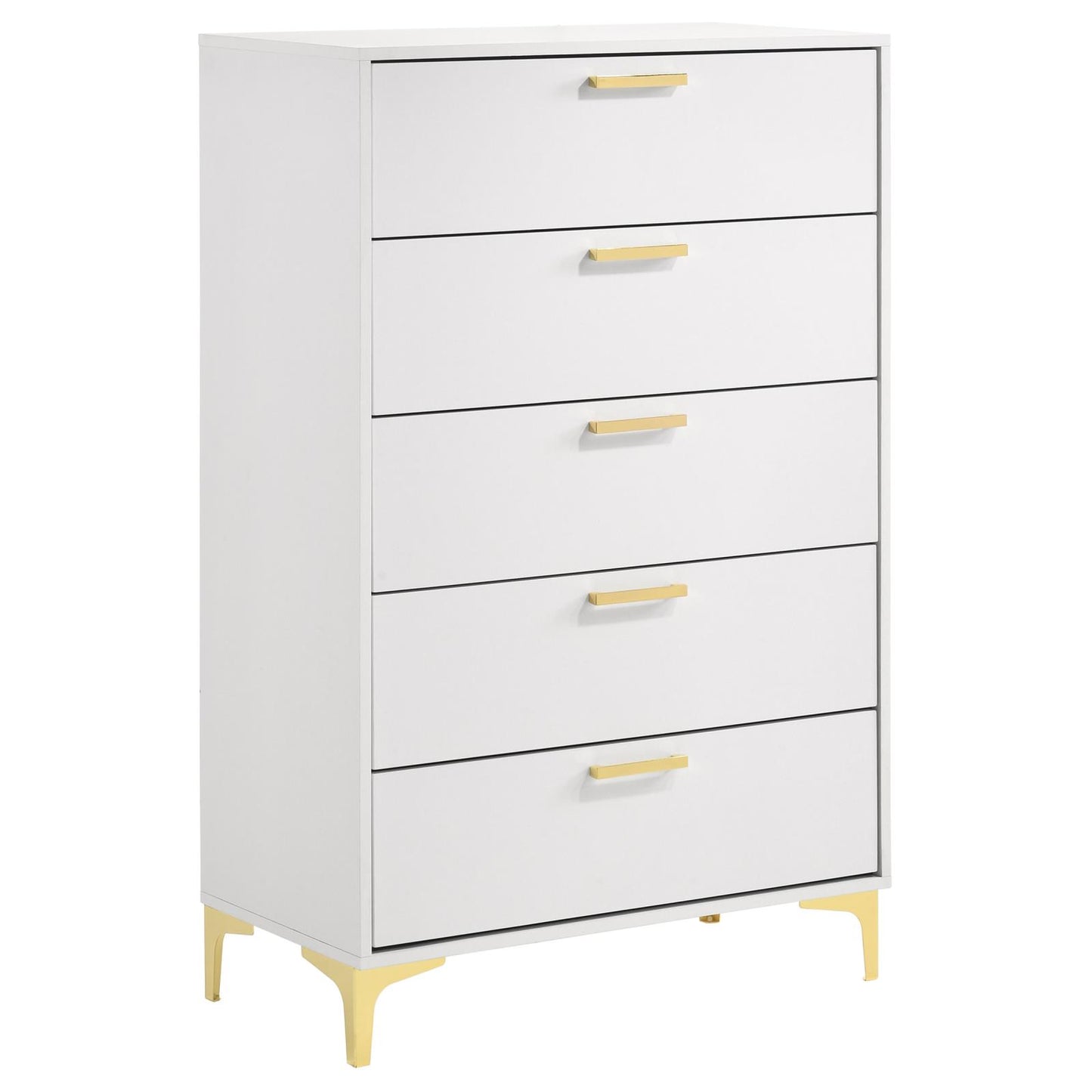 Kendall 5-drawer Chest White