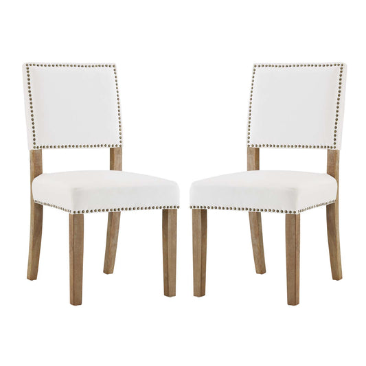 Oblige Dining Chair Wood Set of 2