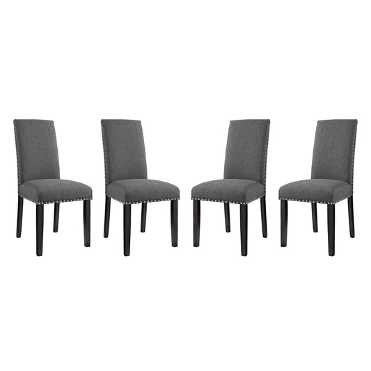 Parcel Dining Side Chair Fabric Set of 4