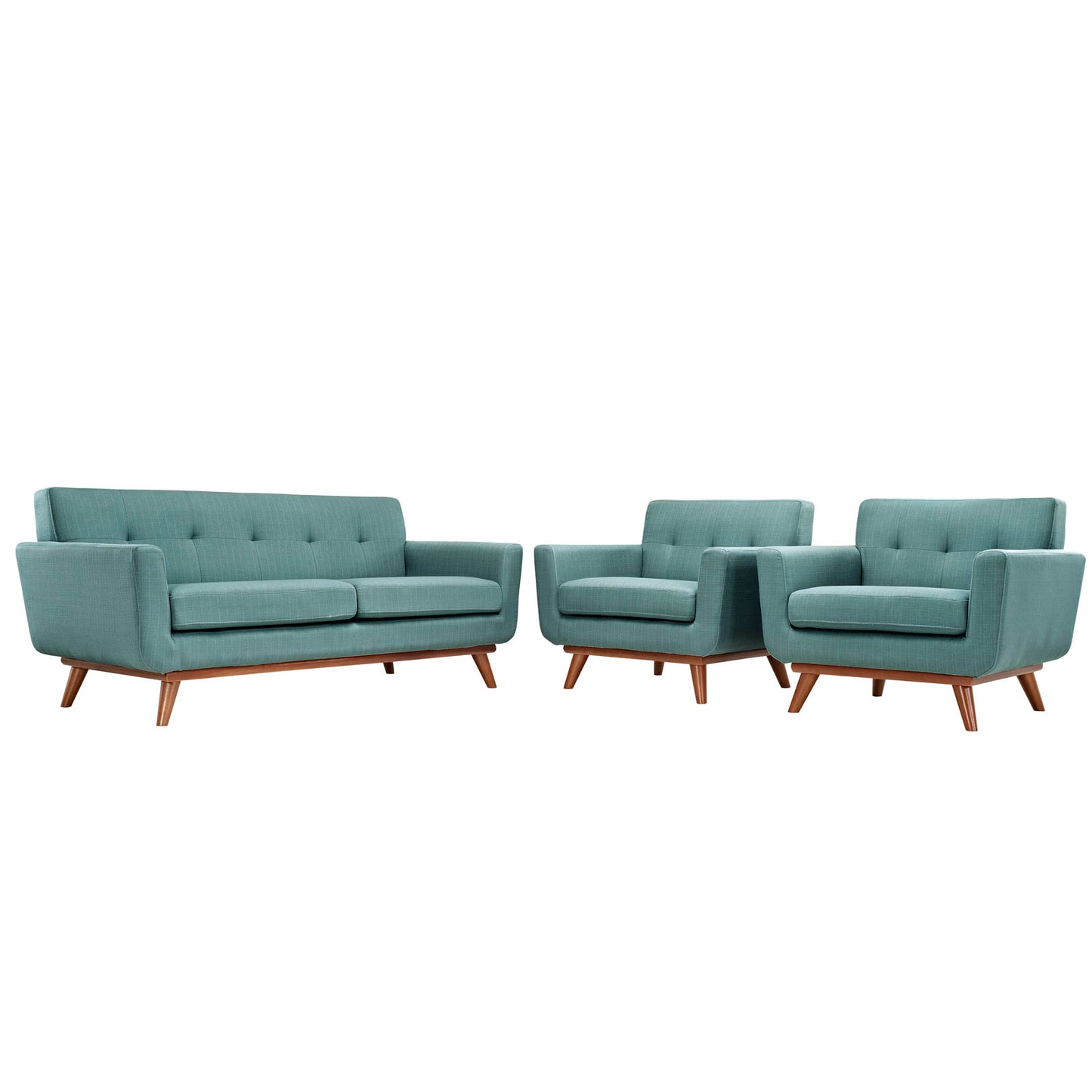 Engage Armchairs and Loveseat Set of 3