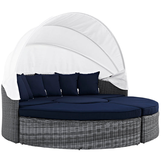 Summon Canopy Outdoor Patio Sunbrella® Daybed